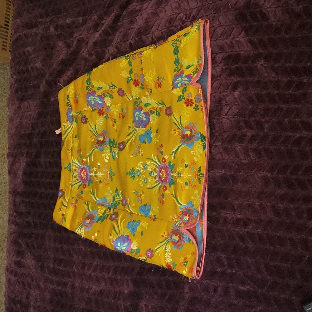 Japanese Style Floral Skirt